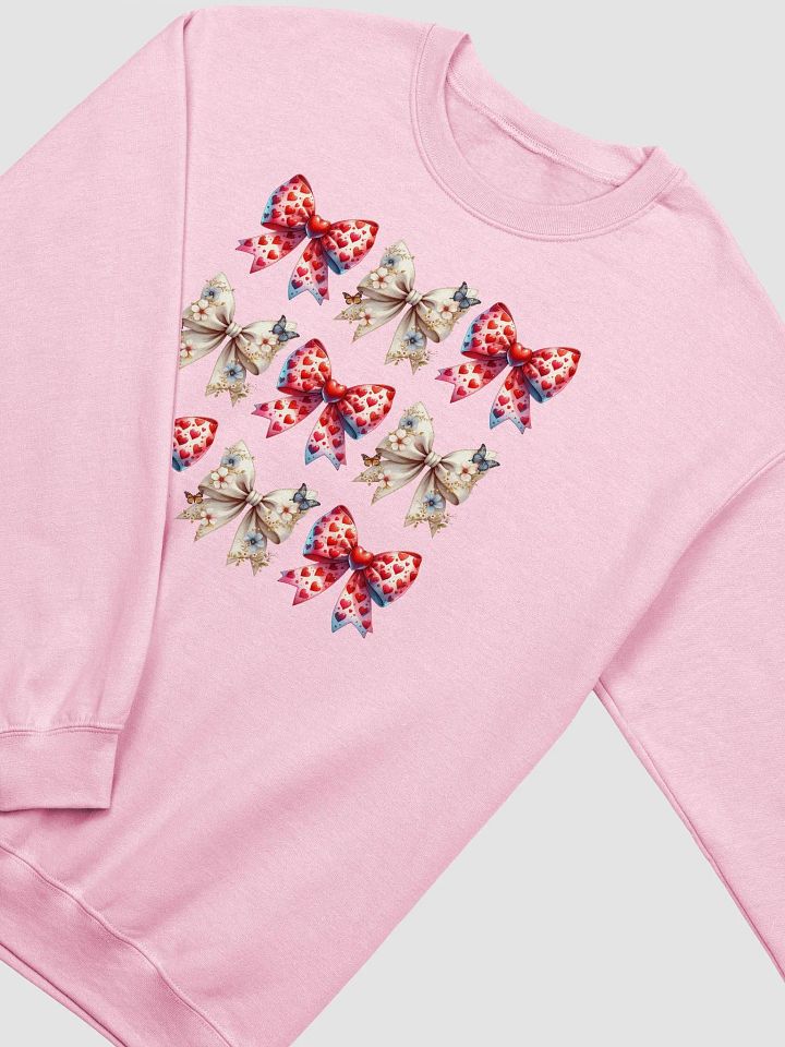 Spring Bows Heart Festive Crewneck Sweatshirt product image (8)