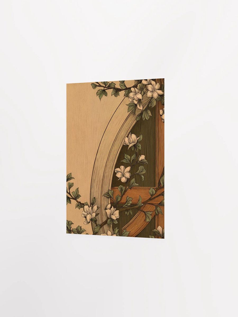Blossoming Archway Matte Poster product image (6)