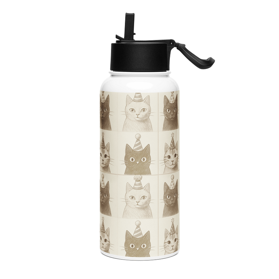 Meow Mixer Stainless Steel Water Bottle product image (3)