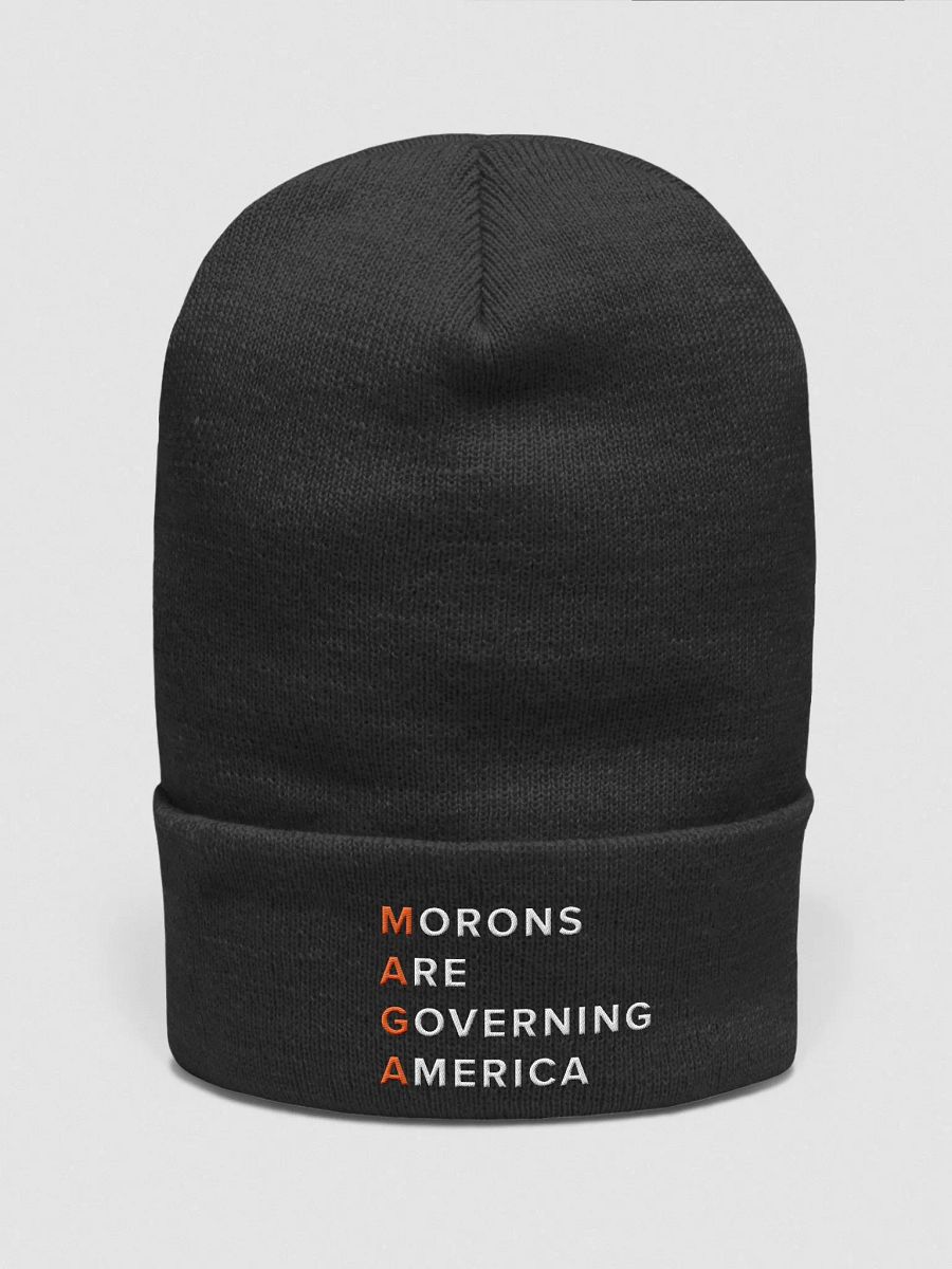 MAGA Acrostic Cuffed Beanie product image (6)