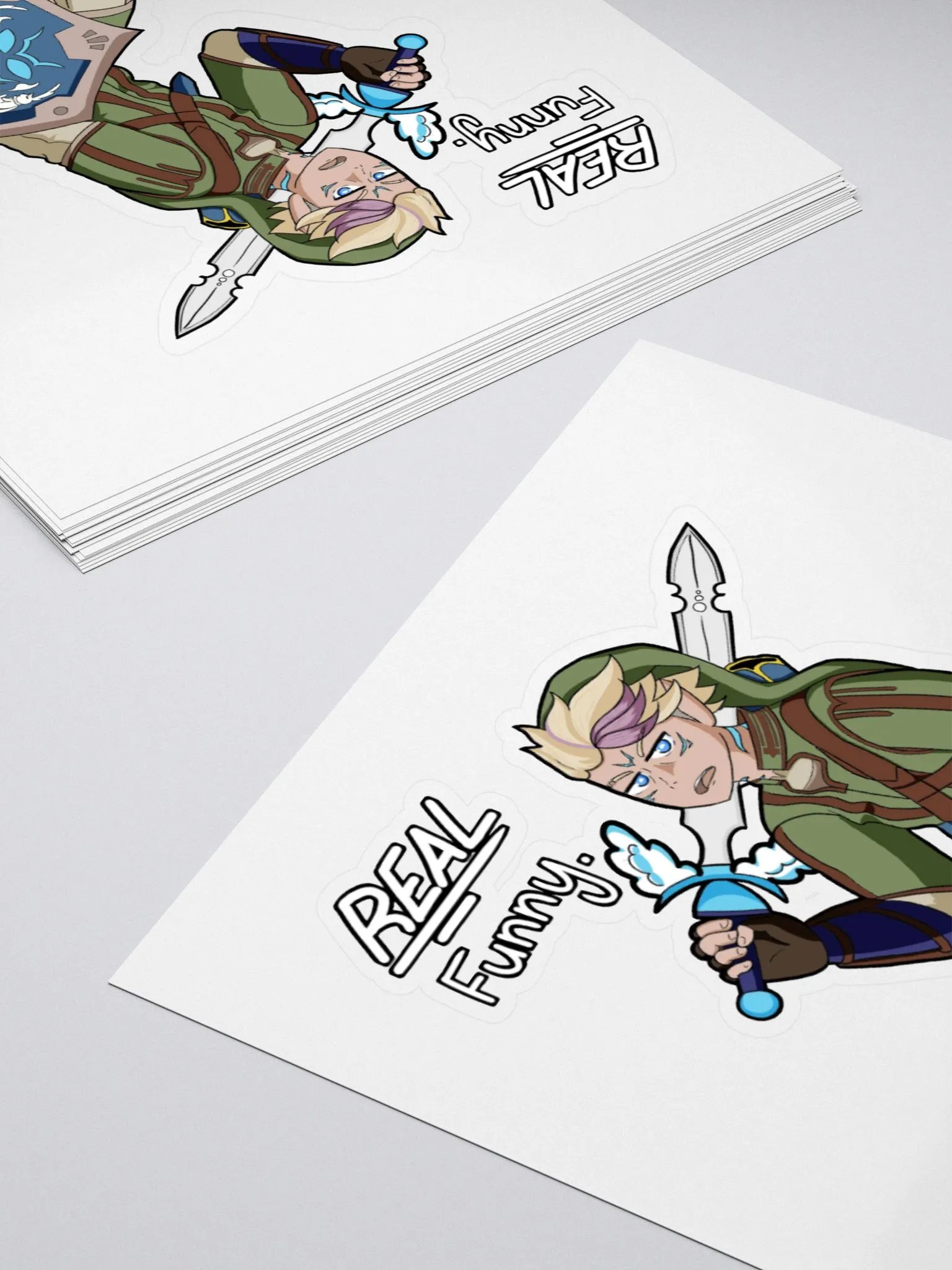 'The Legendary Hero...?' Sticker product image (12)