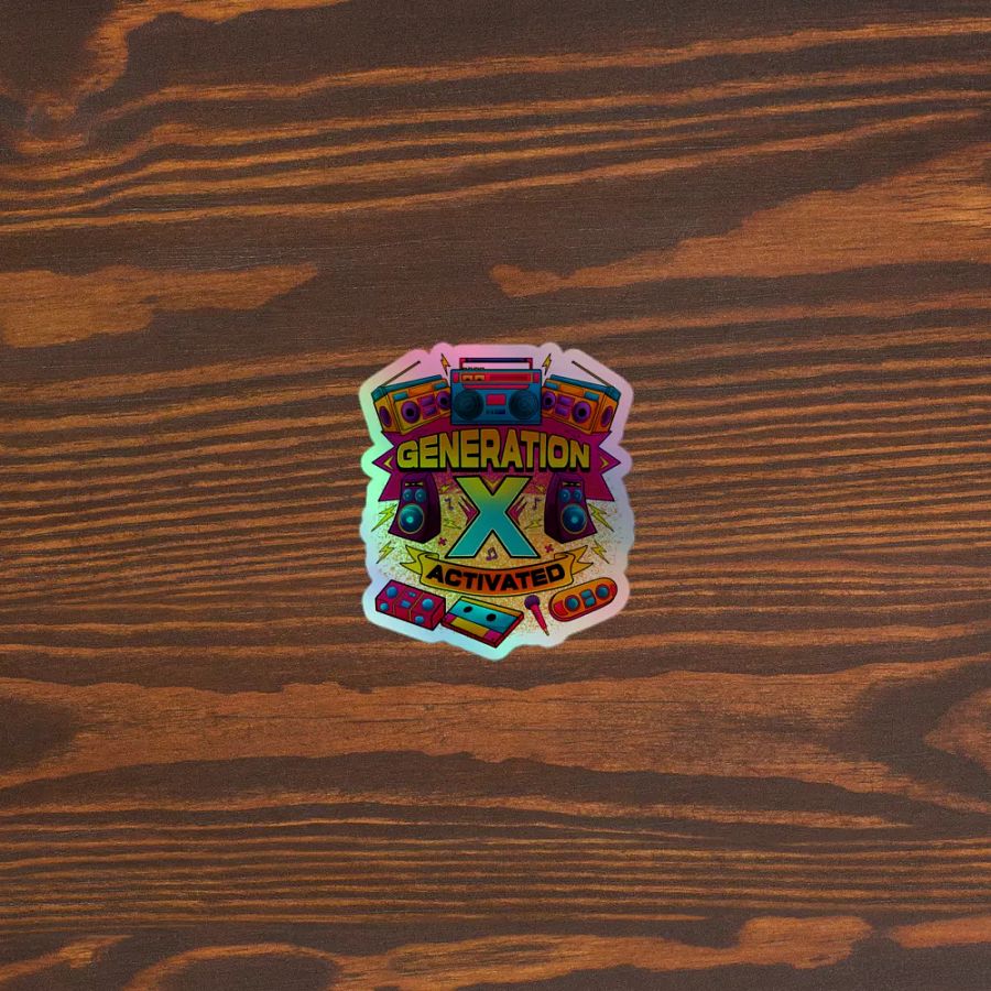 Gen X Holo-Activated Sticker product image (3)