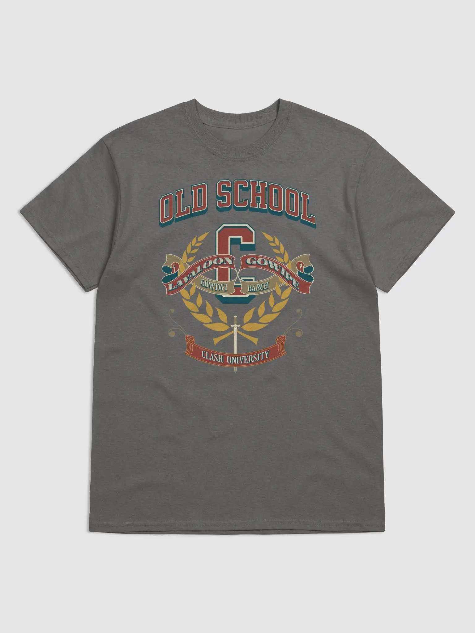 Clash University Old School T-Shirt product image (3)