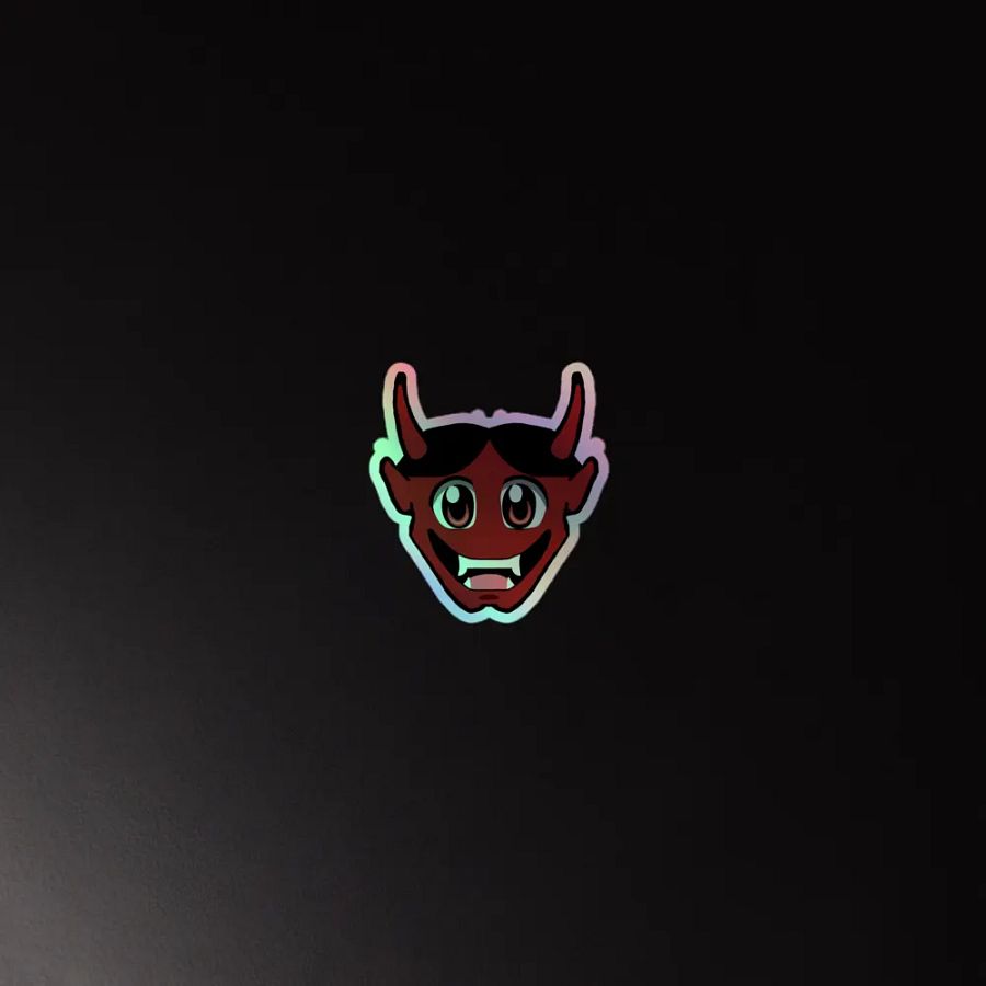 Oni Holo Sticker product image (2)