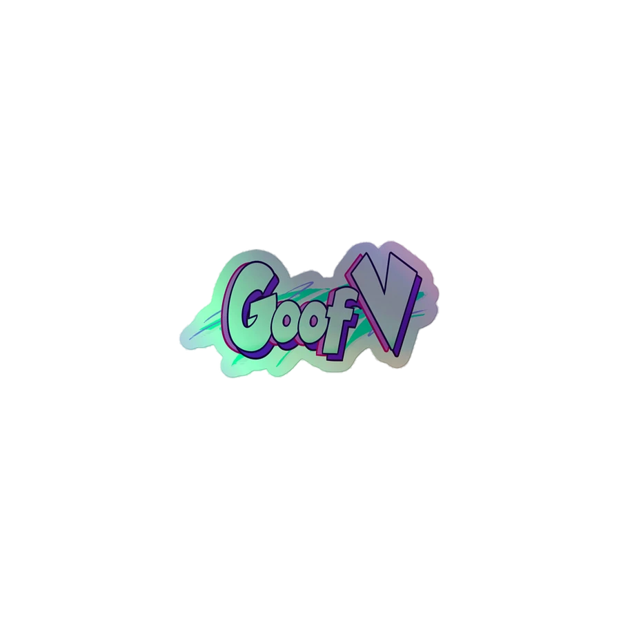 GoofV Holographic Sticker product image (1)