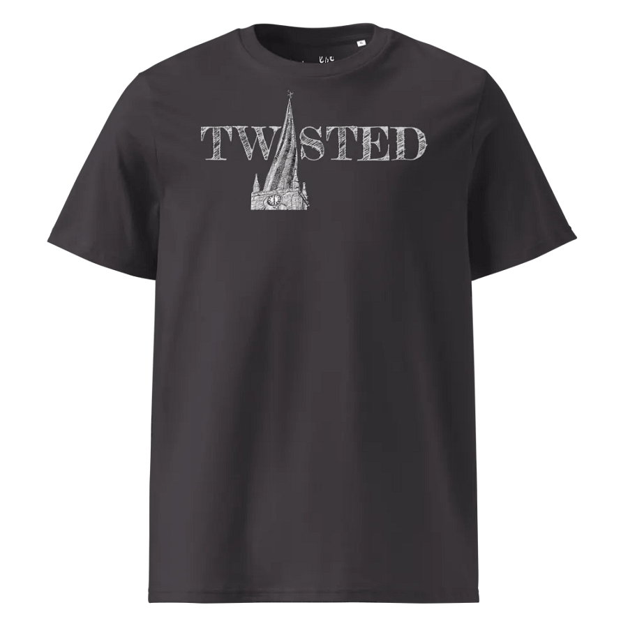 Chesterfield Spire - Twisted - Pale Letters - Organic Cotton - Unisex T-Shirt product image (1)