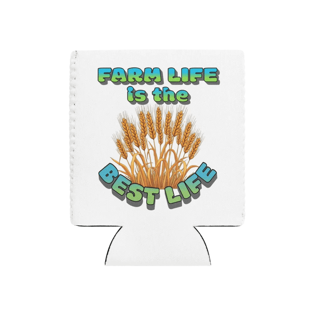 Farm Life Is The Best Life Wheat Can Cooler product image (1)