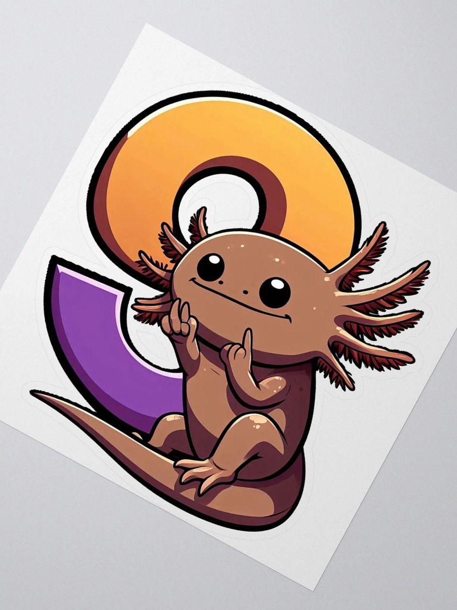 S3 The Wild Axolotls Team Sticker product image (2)