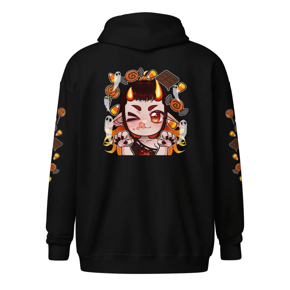 Halloween Rabid Zip-Up Hoodie product image (1)