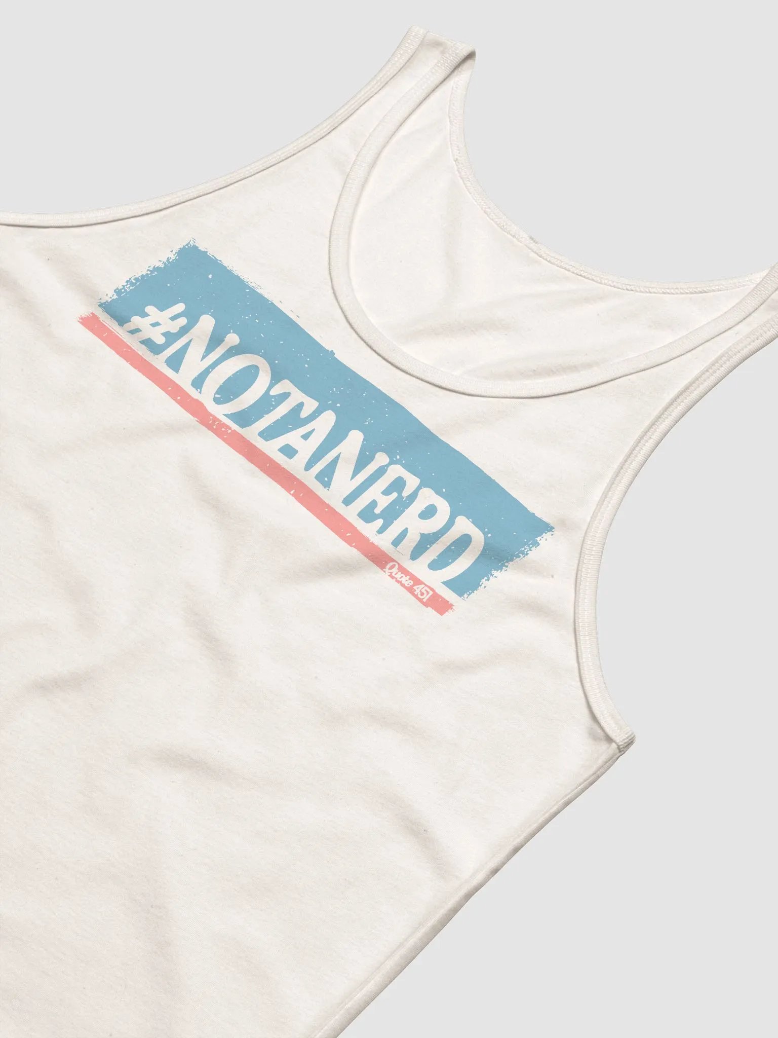 #NotaNerd Tank product image (5)