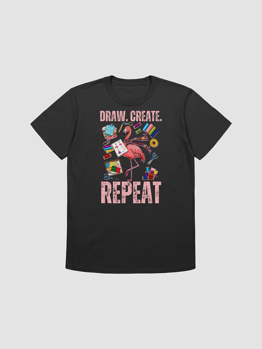 Draw. Create. Repeat. Flamingo Shirt product image (6)