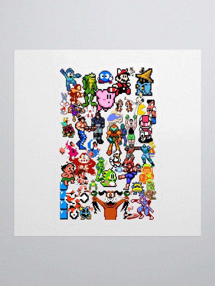 NES Collage Sticker product image (1)