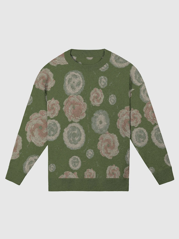 Flowers on Green Sweater product image (2)