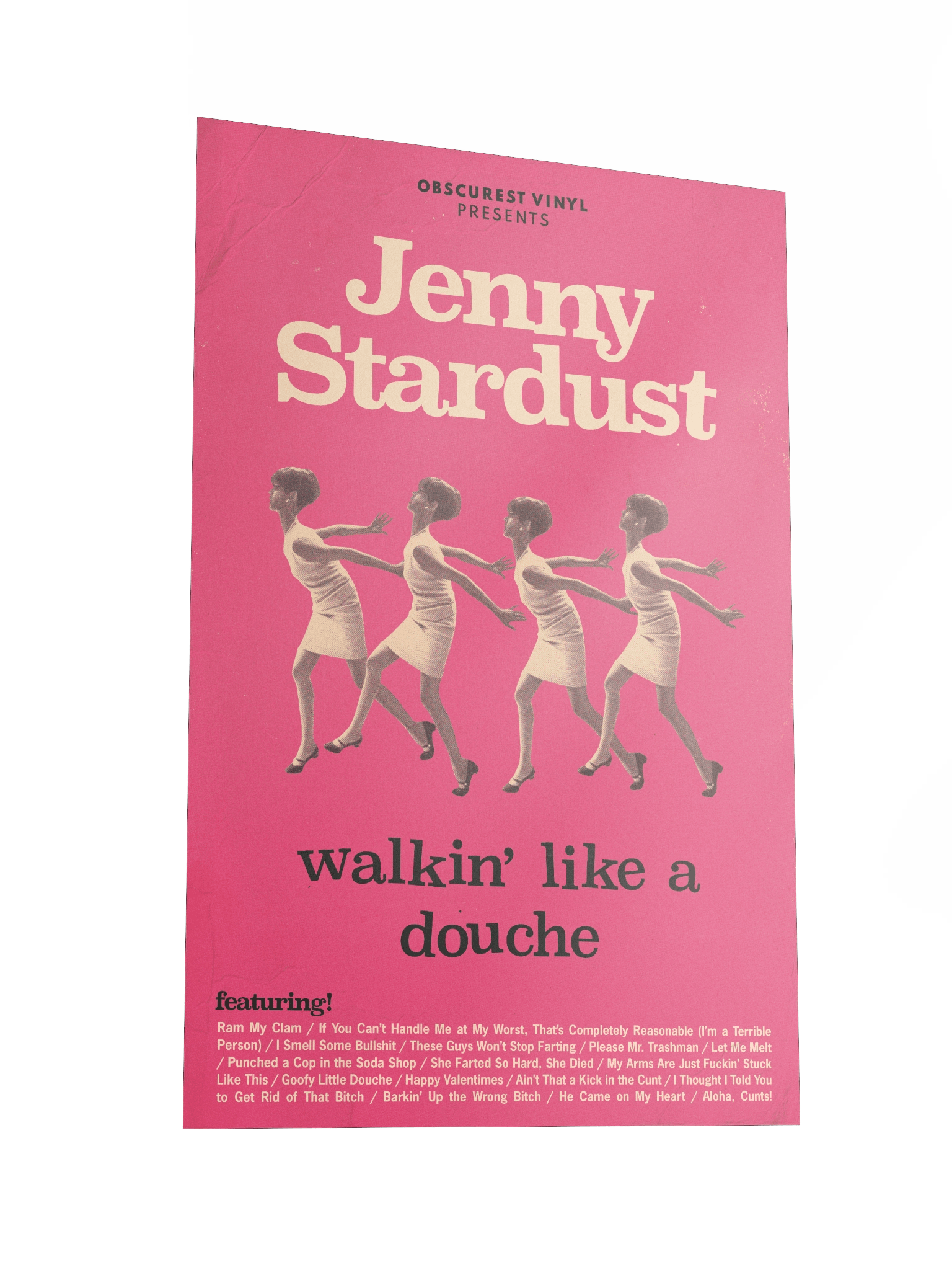 Jenny Stardust - Walkin' Like a Douche poster product image (5)