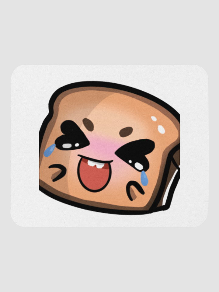 Bread Cry Laughing Mouse pad product image (1)