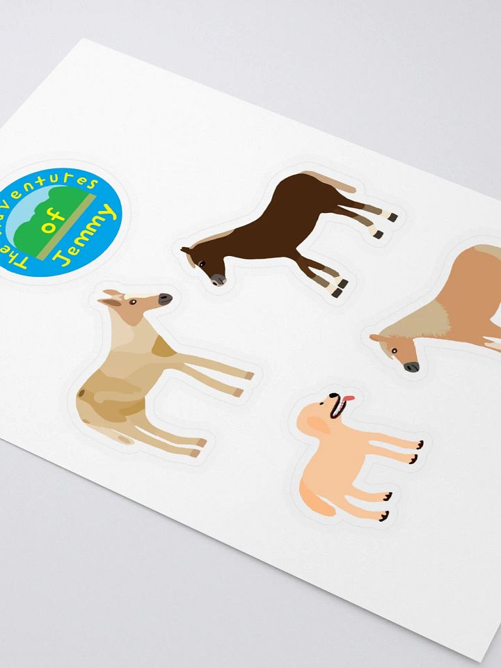 Jemmy Sticker Sheet product image (2)