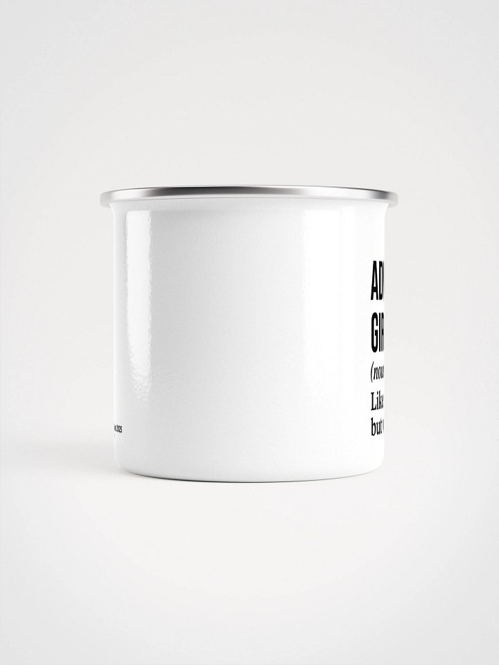 adventure Girl Enamel cup product image (2)