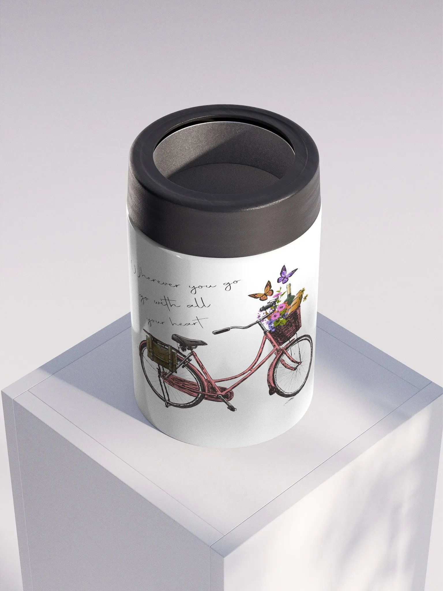 Minimalist Vintage Retro Bicycles Baskets Can product image (4)
