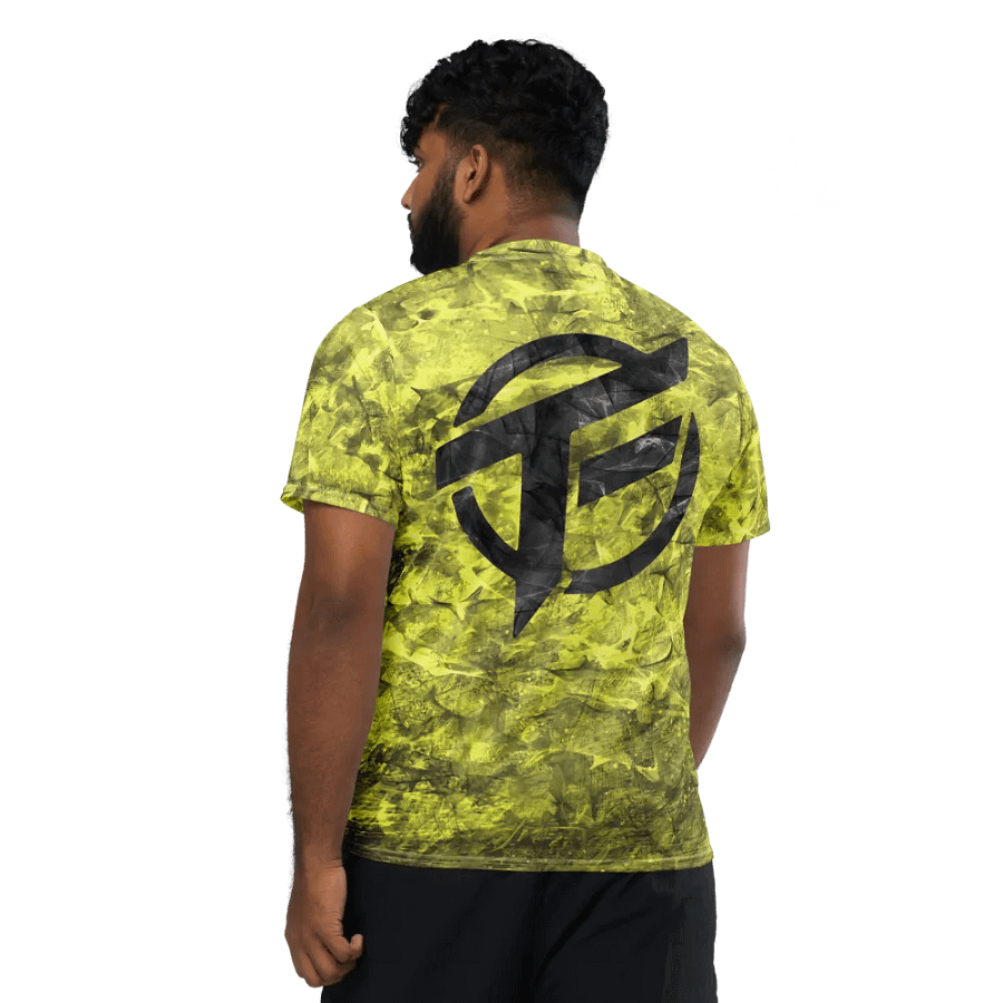 TopFrag™ Yellow Unisex Sports Jersey product image (3)