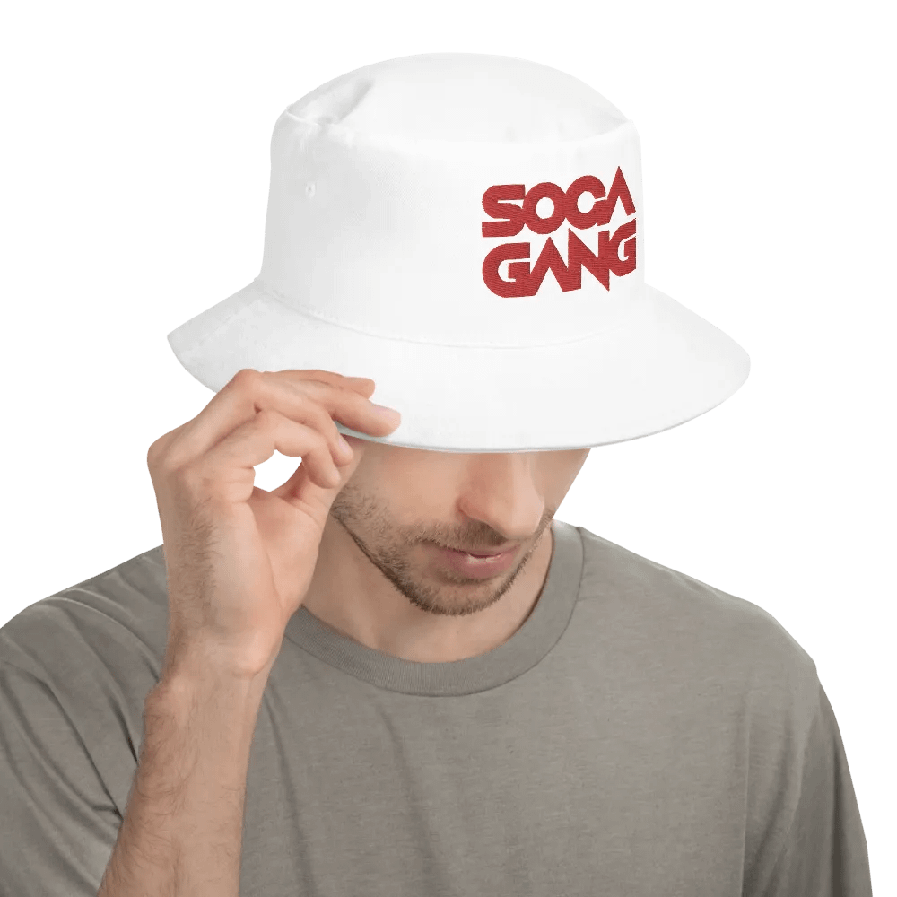 Red Logo Bucket Hat (Embroidered) product image (18)