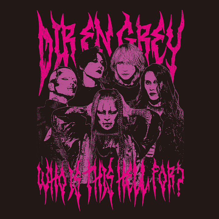 TOUR24 WHO IS THIS HELL FOR? Band Sticker product image (1)