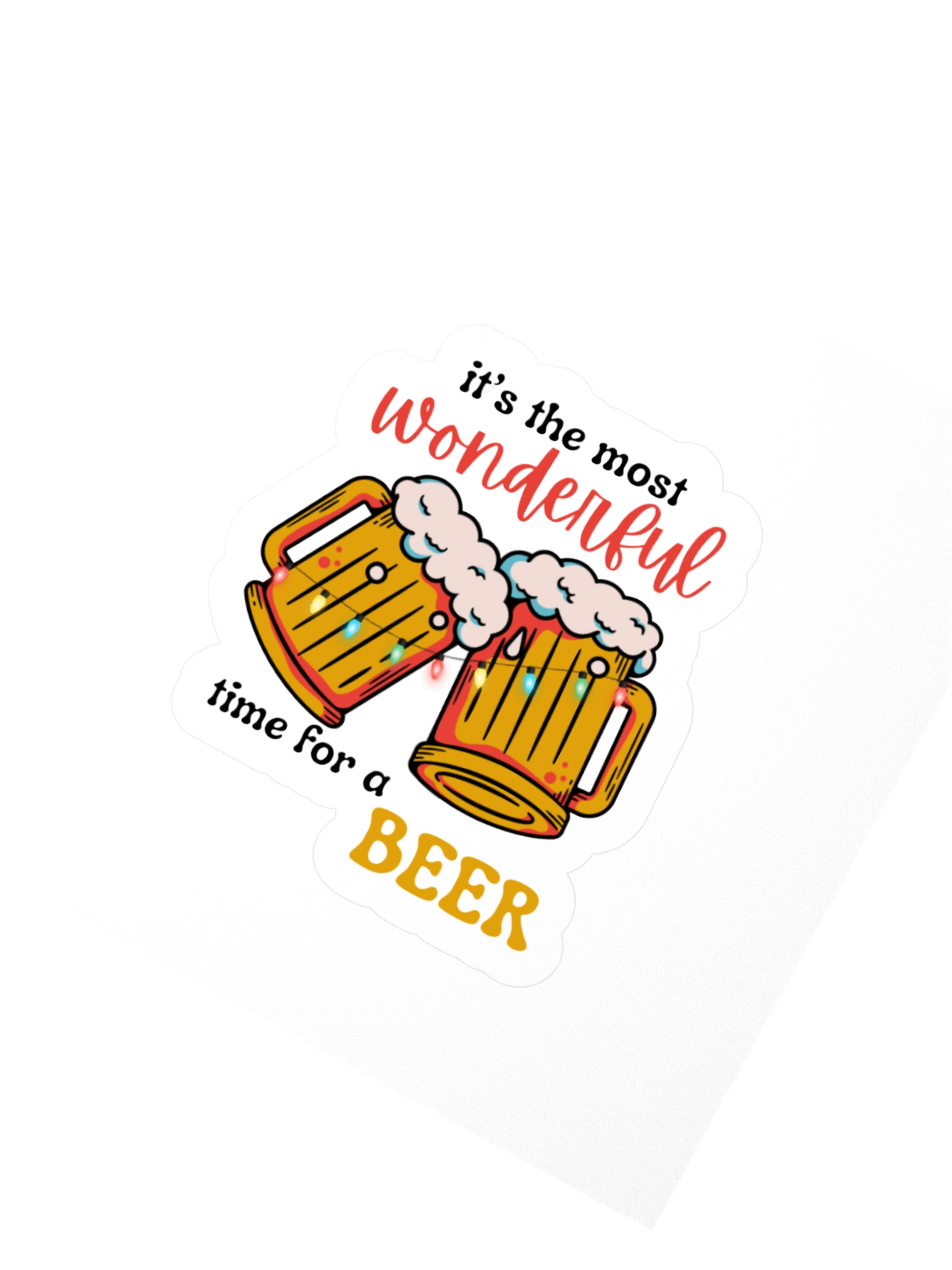 It's the Most Wonderful Time Sticker product image (6)