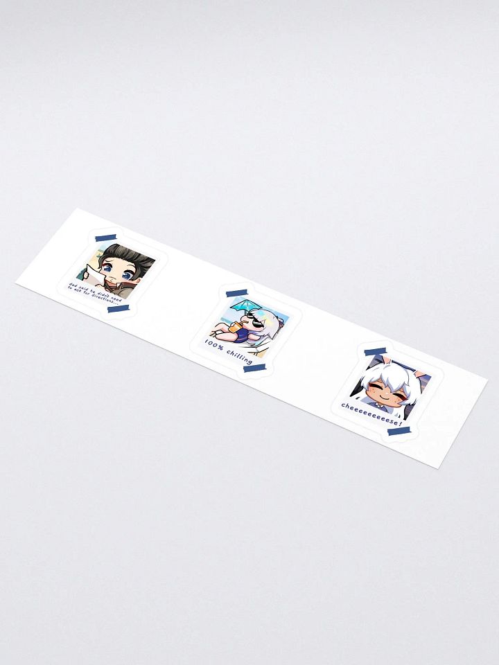 Beach Trio Sticker Set (Camp Wispen '24) product image (1)