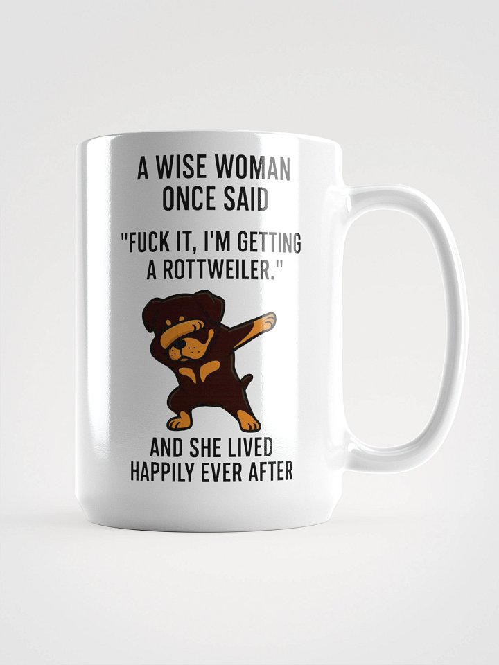 Rottweiler Woman Mug product image (1)
