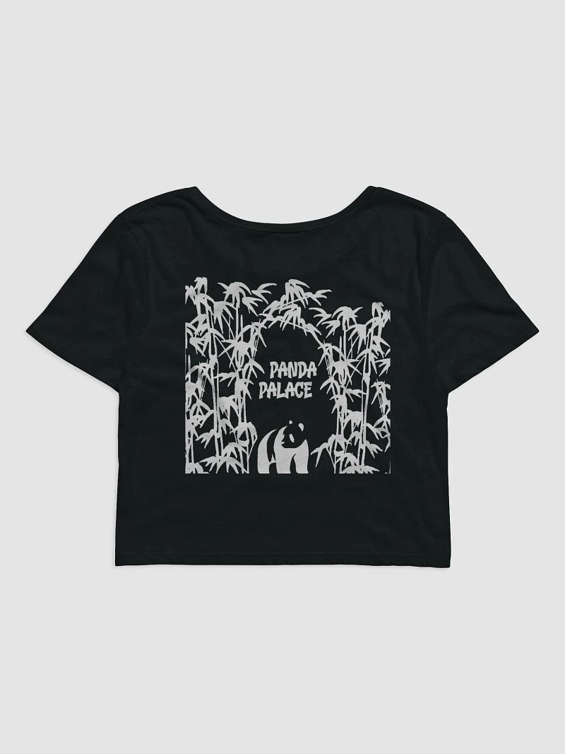 Panda Palace Black CropTop