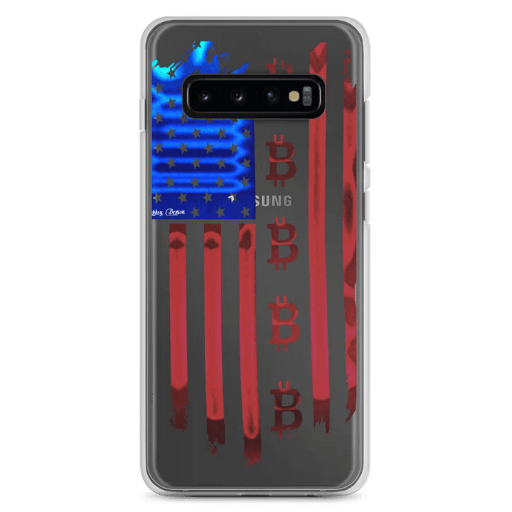 Bitcoin Crown Flag Samsung® Case product image (2)