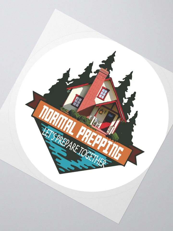 Normal Prepping Logo Stickers product image (6)