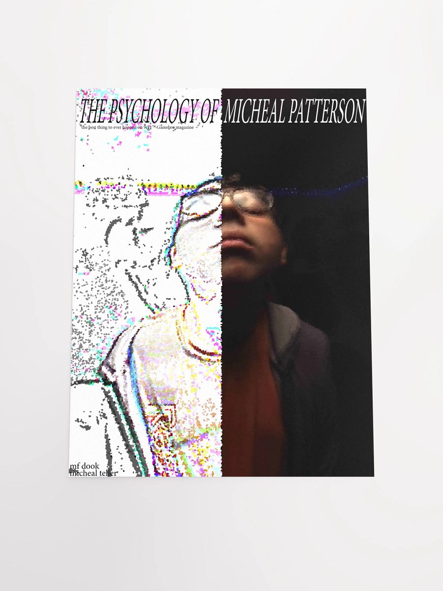 THE PSYCHOLOGY OF MICHEAL PATTERSON official film poster product image (4)