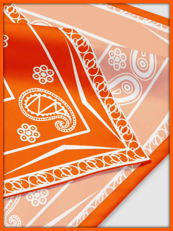 Classic UT Paisley Bandana (Orange) product image (2)