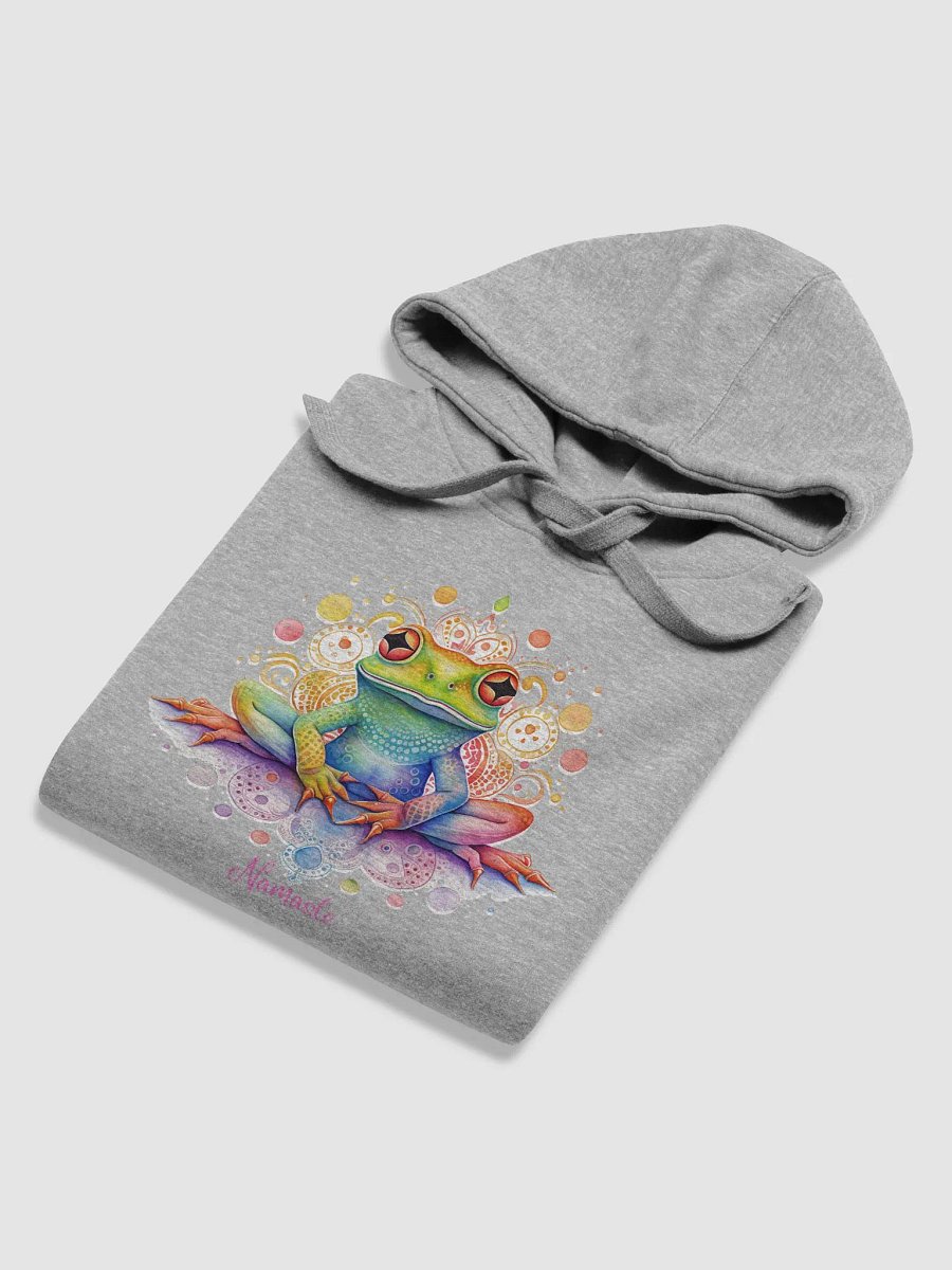 "Namaste Frog" Hoodie – Embrace the Peaceful Vibes product image (52)