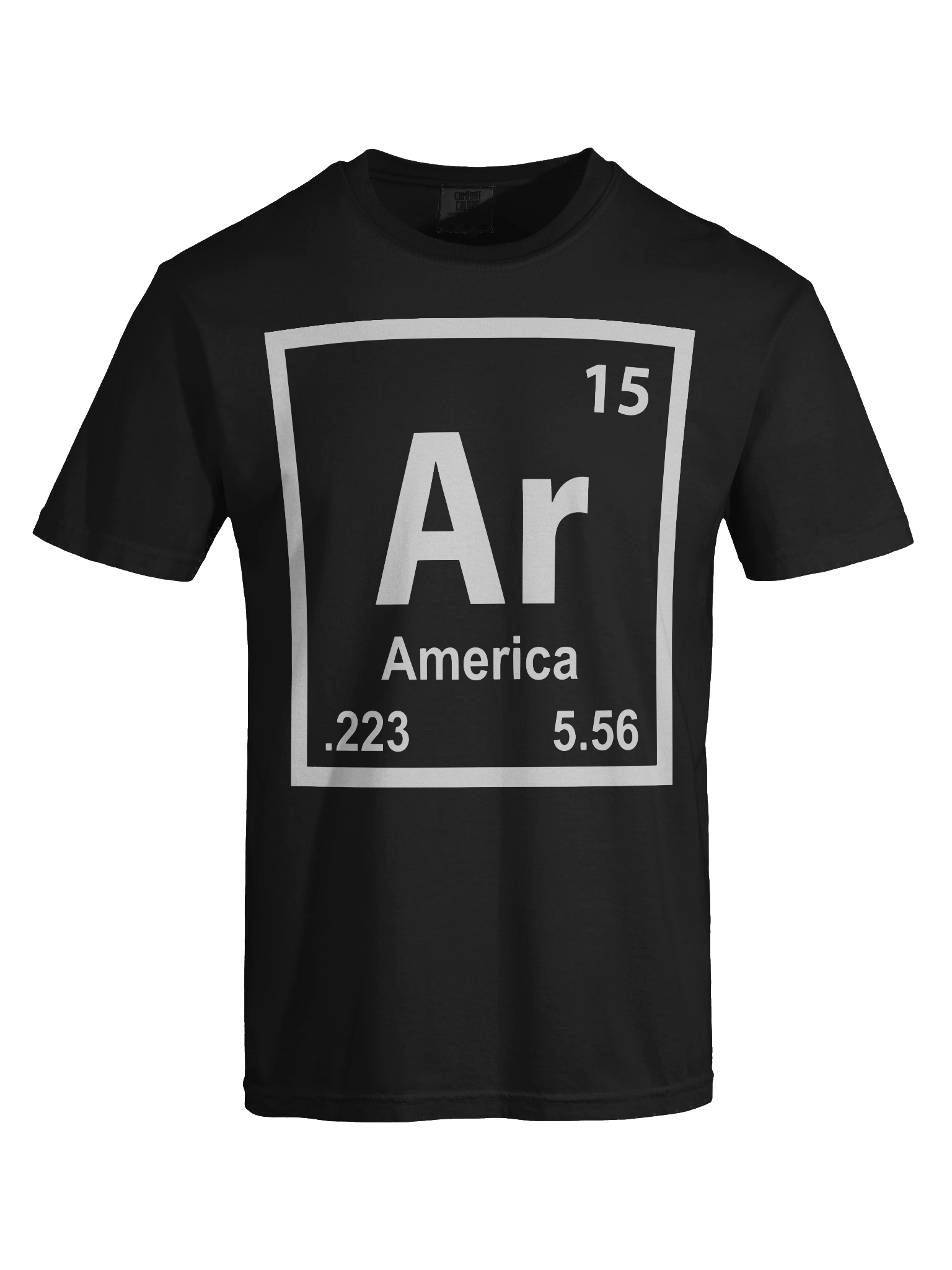 Men's Ar-15 Squared Tee (Front & Back) product image (5)