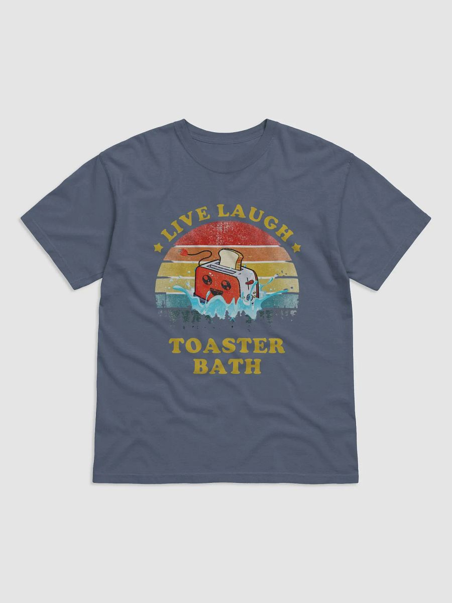 Live, Laugh, Toaster Bath - Dark Humor for the Brave of Heart Men's Tee product image (1)