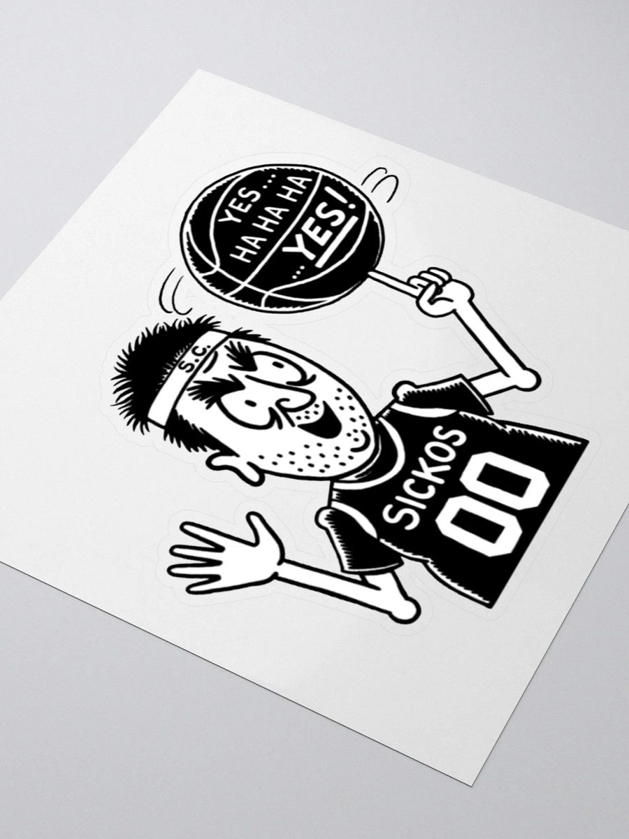 Sickos Committee #1 Basketball Fan Sticker product image (8)