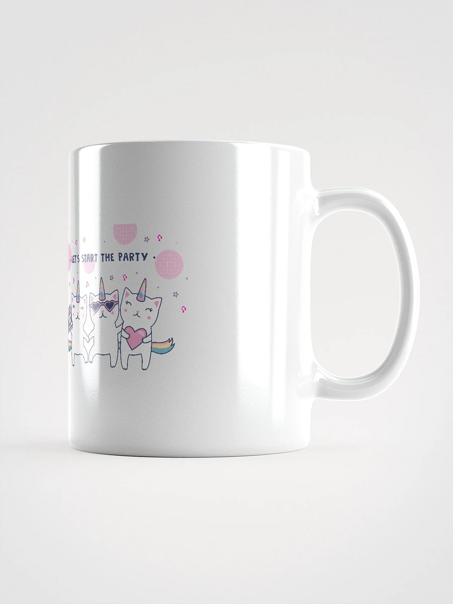 Disco Party Unicorn Cats Mug product image (2)