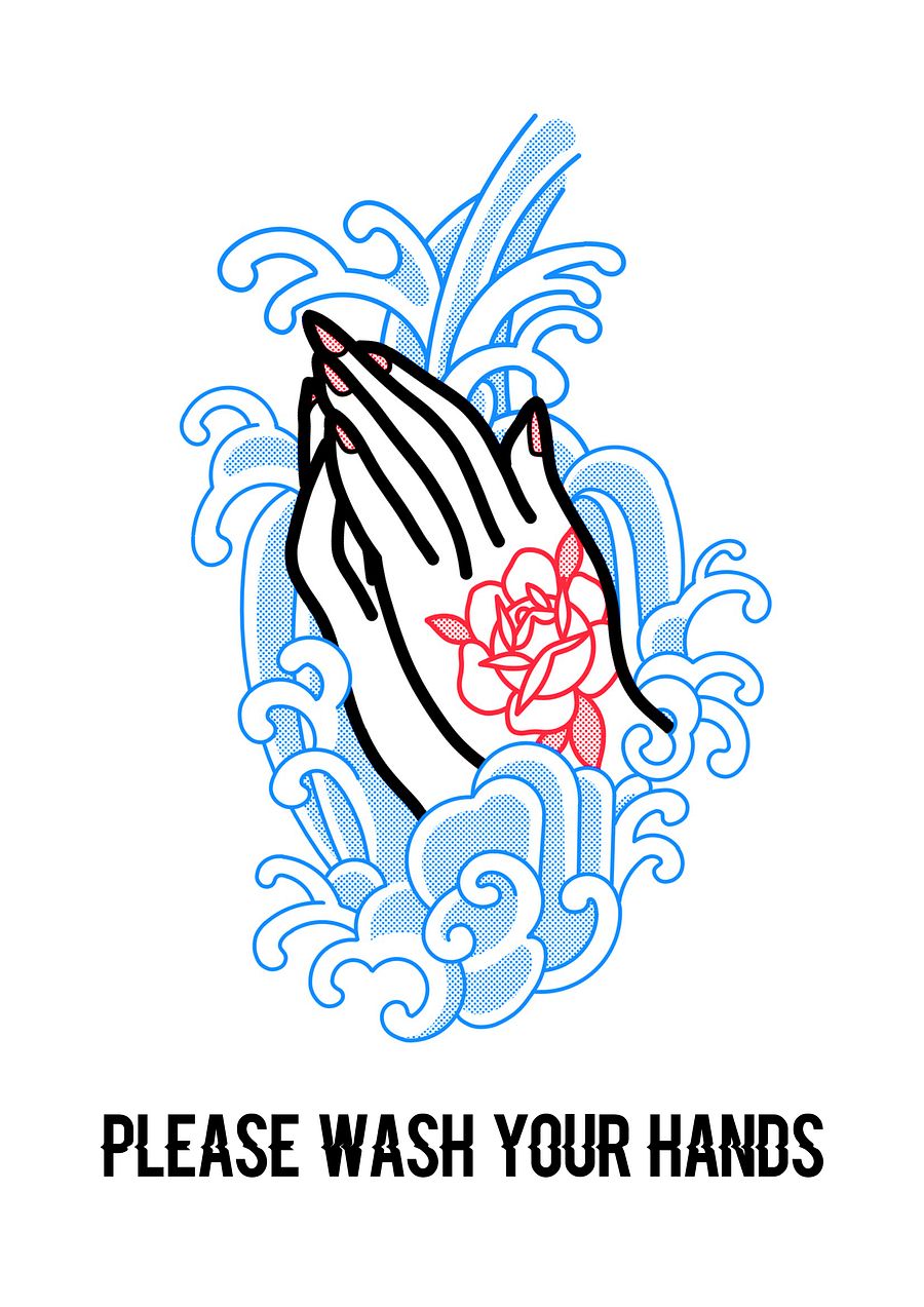 PLS WSH UR HNDS Print product image (1)
