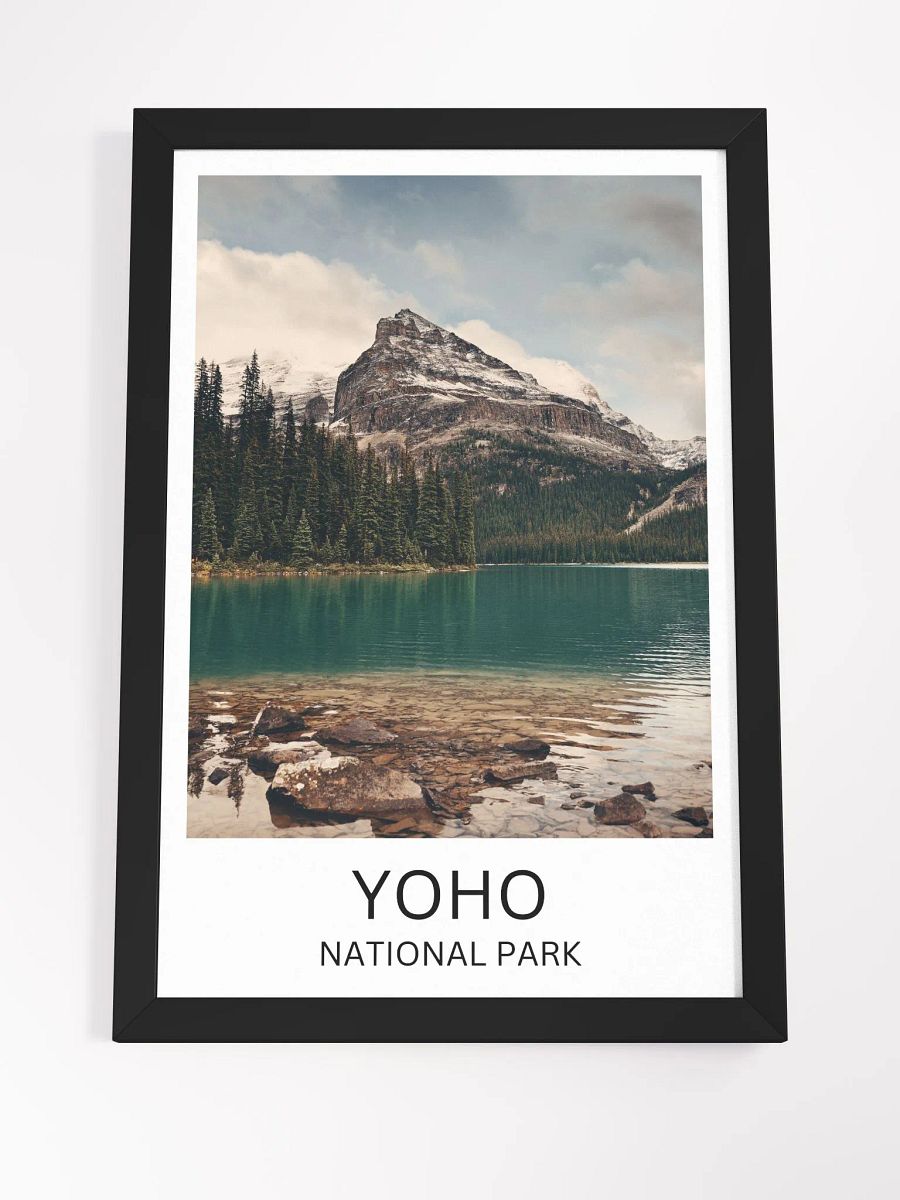 Yoho National Park Serenity Matte Framed Poster product image (10)