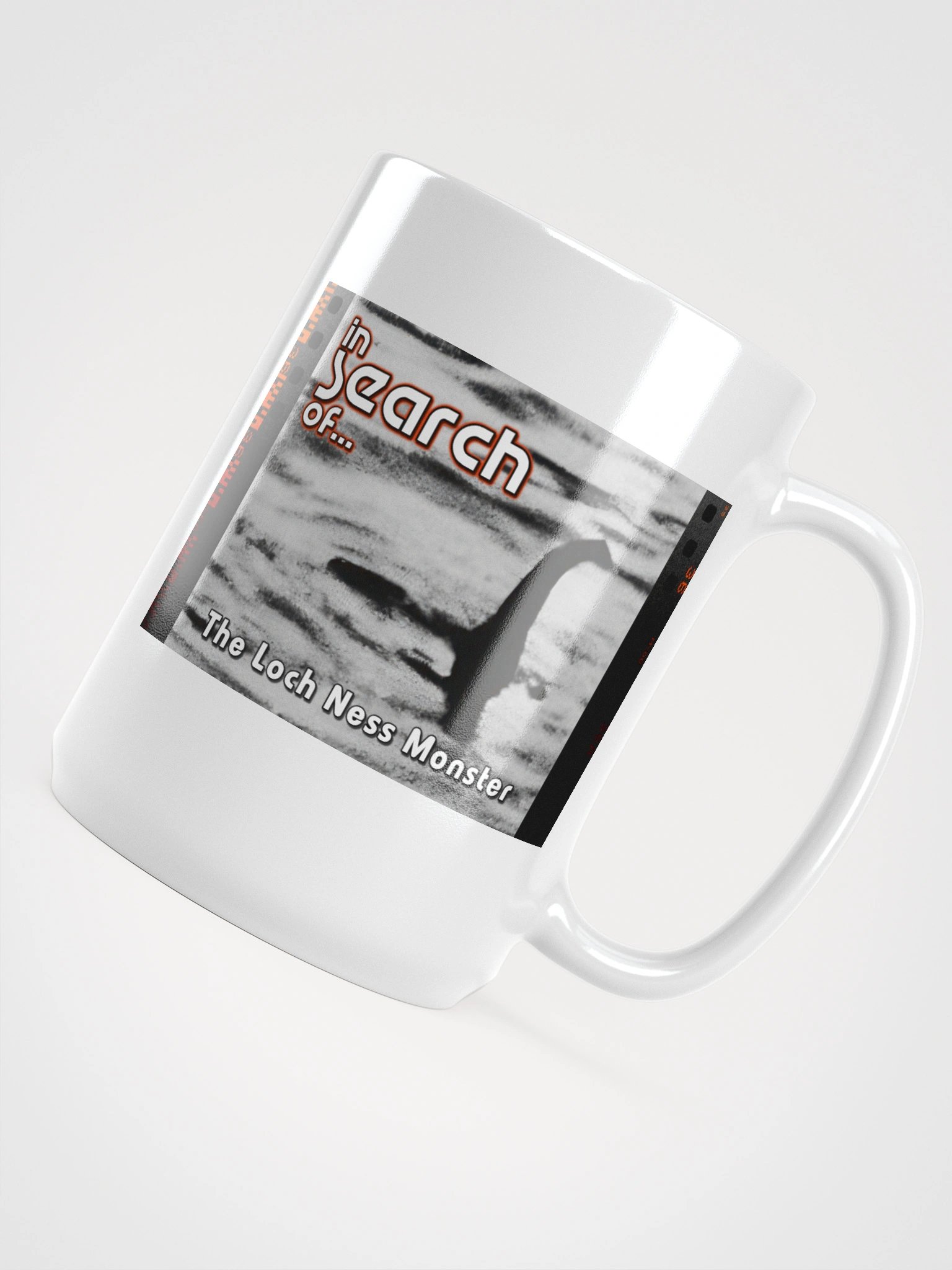 In Search Of...The Loch Ness Monster v2 Plain Mug product image (4)