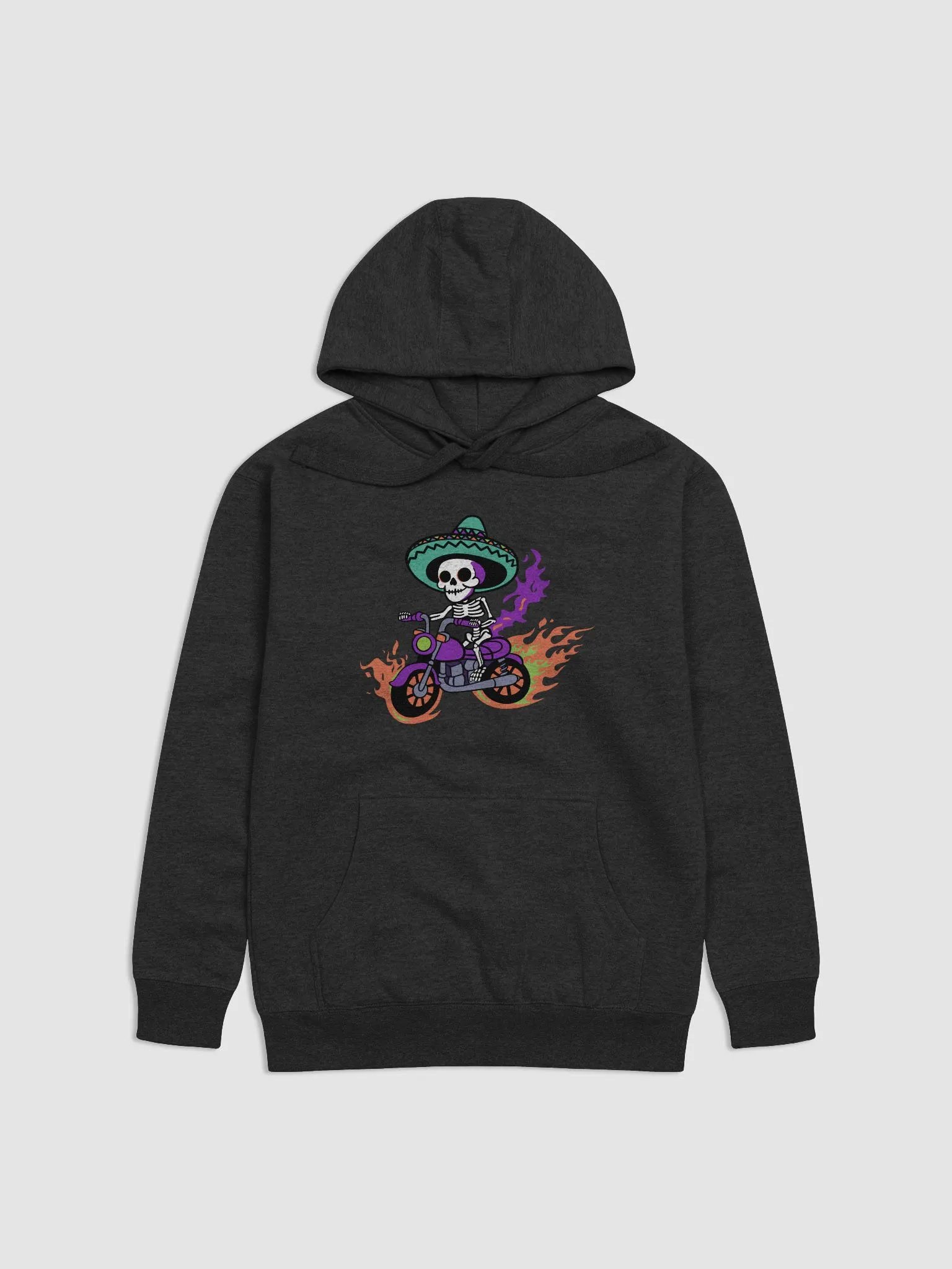 Bone to be Wild Colorful Premium Hoodie product image (1)