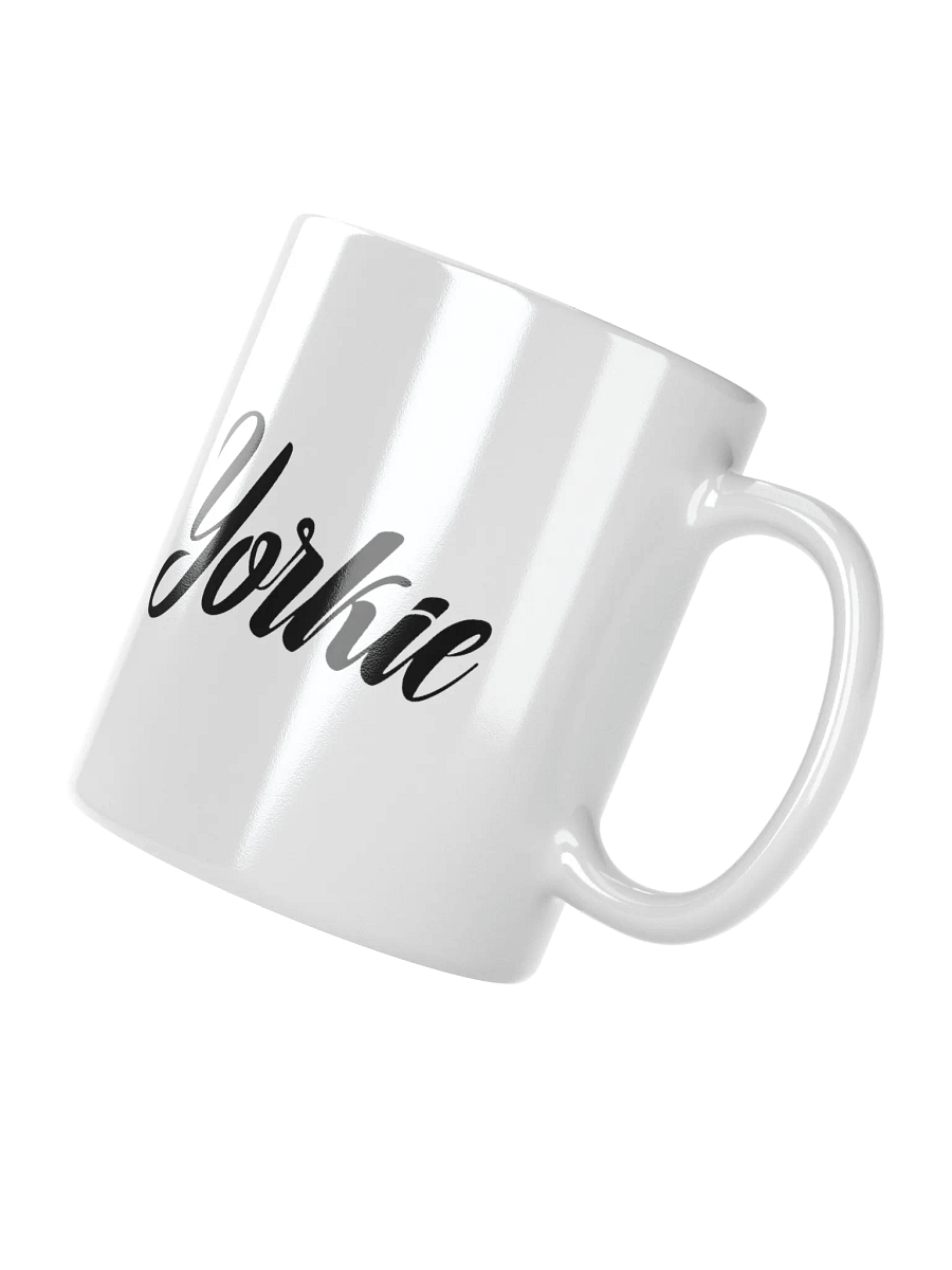 Yorkie Fancy Script Minimalist Chic Mug product image (5)