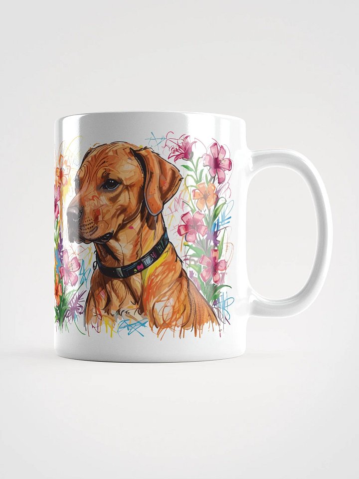 Scribbles Rhodesian Ridgeback 10 , Mug product image (2)