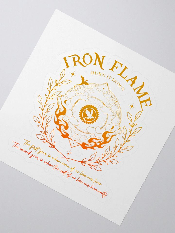 Iron Flame - Burn It Down - Sticker product image (2)