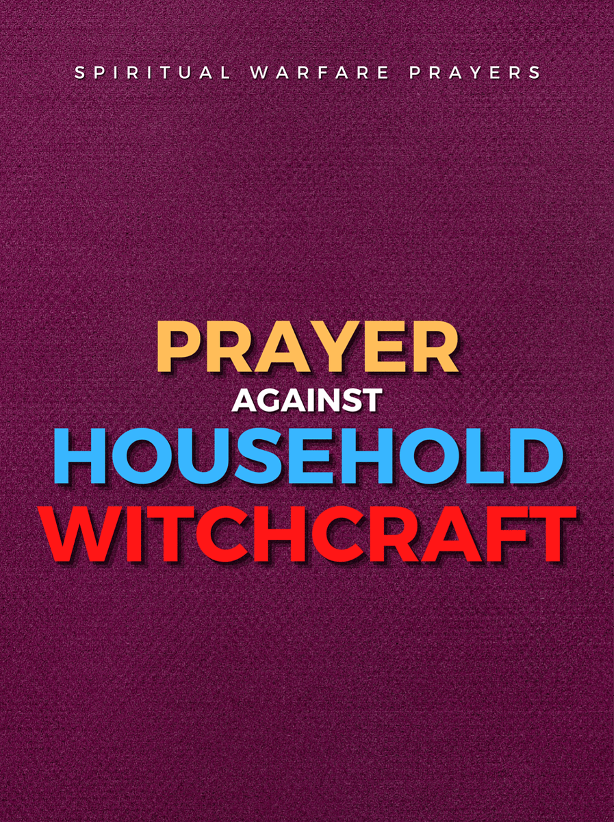 Prayer Against Household Witchcraft product image (1)