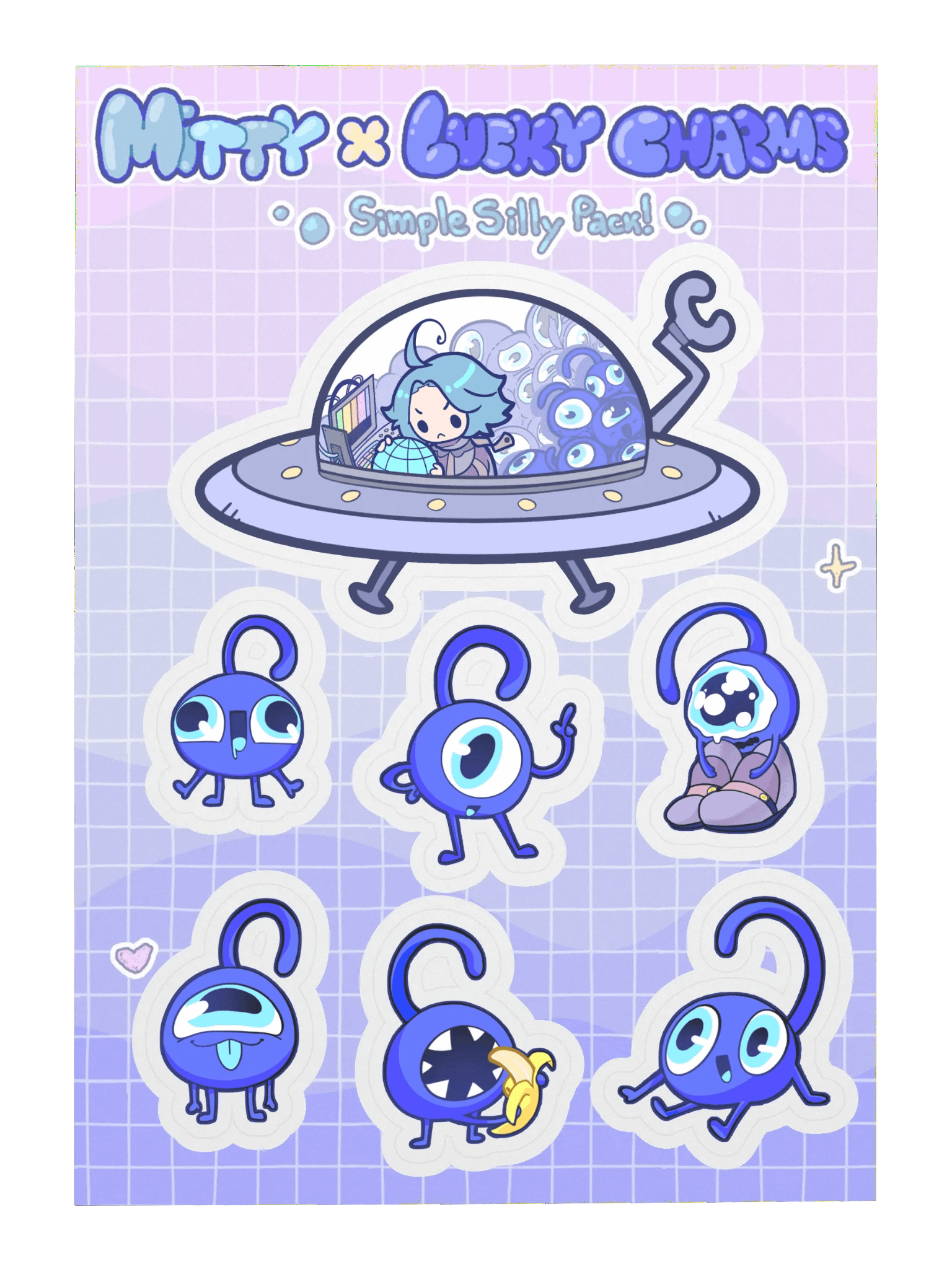 Lucky Charms Simple Silly Pack - Sticker Sheet product image (3)