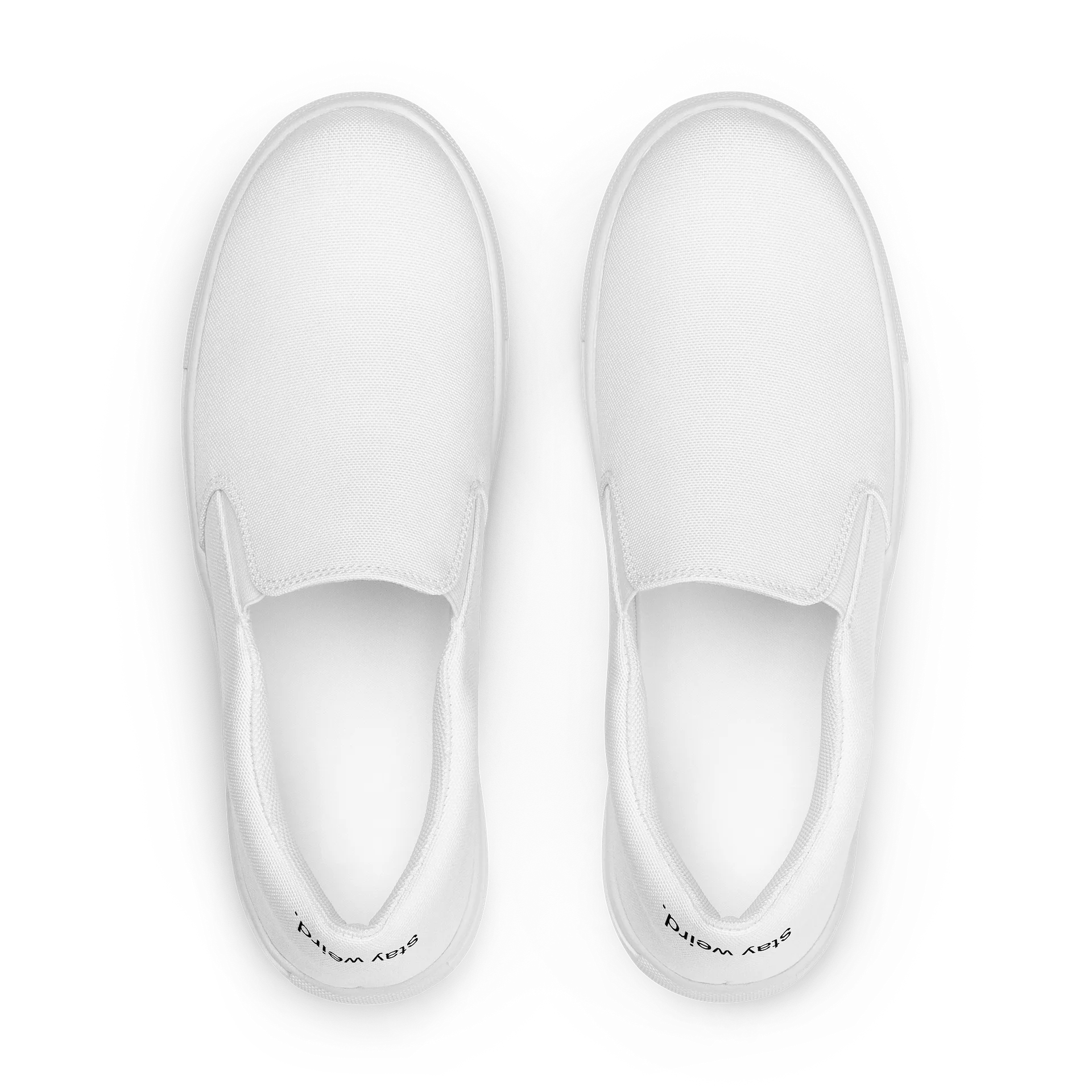 Stay weird Women's Slip-On Canvas Shoes product image (1)