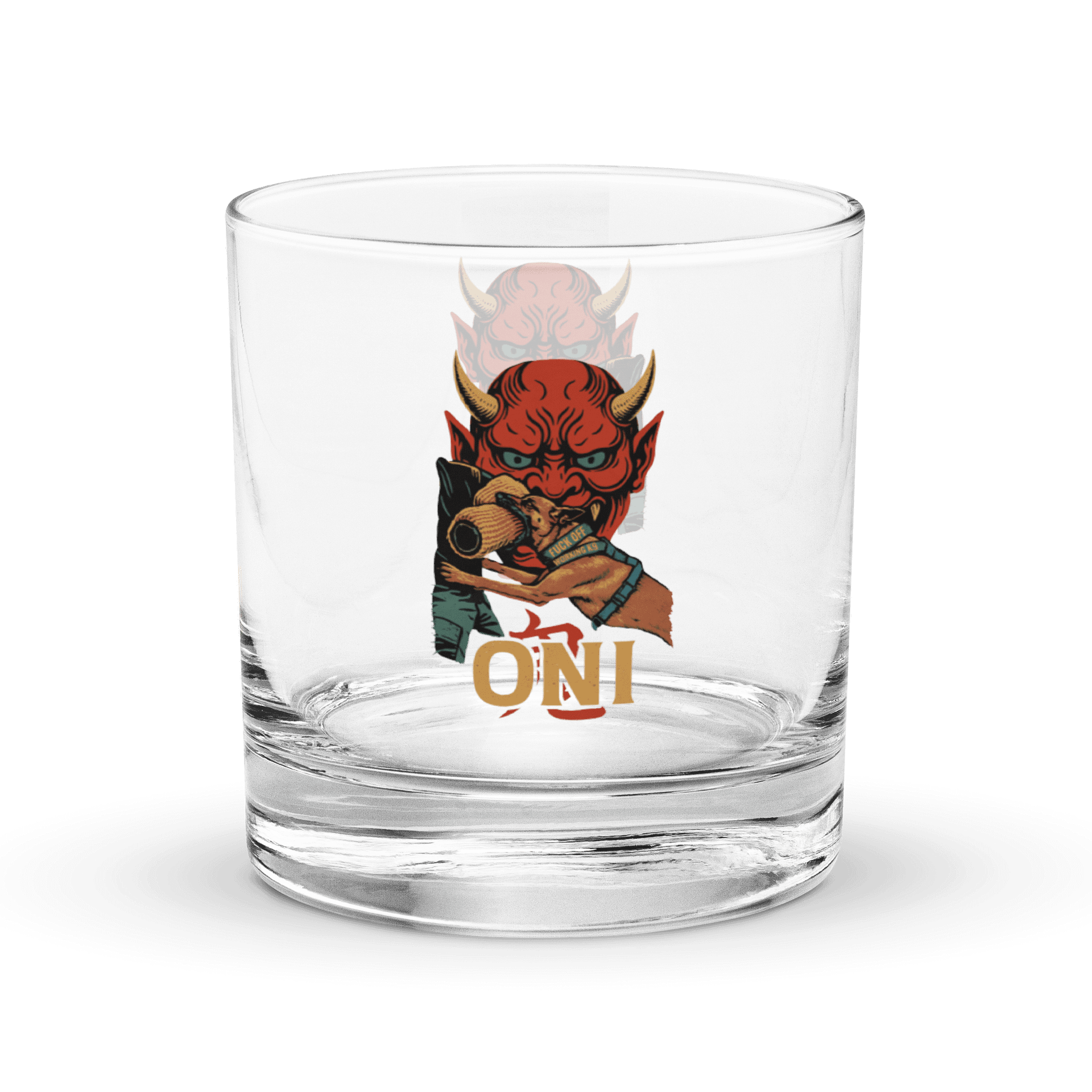 Oni Demon Rocks Glass product image (1)