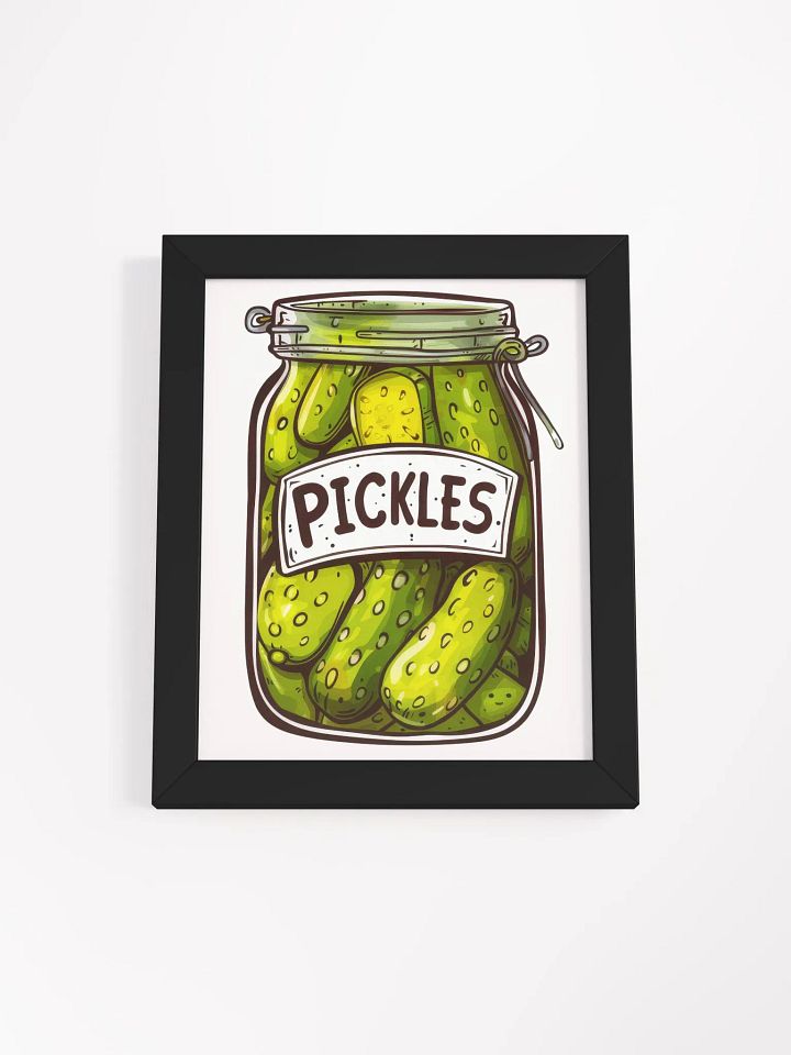 Artistic Pickled Perfection Poster product image (2)